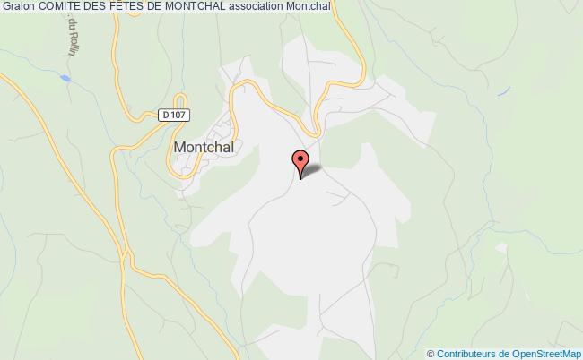 plan association Comite Des FÊtes De Montchal Montchal