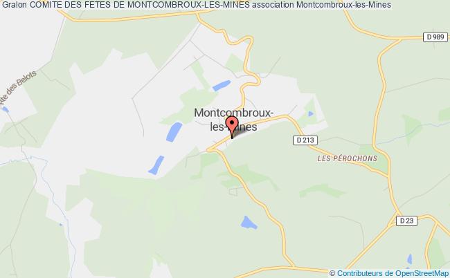 plan association Comite Des Fetes De Montcombroux-les-mines Montcombroux-les-Mines