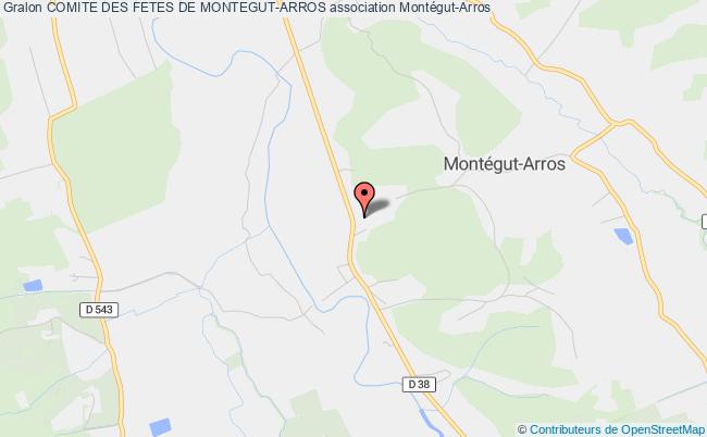 plan association Comite Des Fetes De Montegut-arros Montégut-Arros
