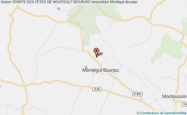 plan association Comite Des Fetes De Montegut-bourjac Montégut-Bourjac