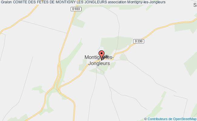 plan association Comite Des Fetes De Montigny Les Jongleurs Montigny-les-Jongleurs