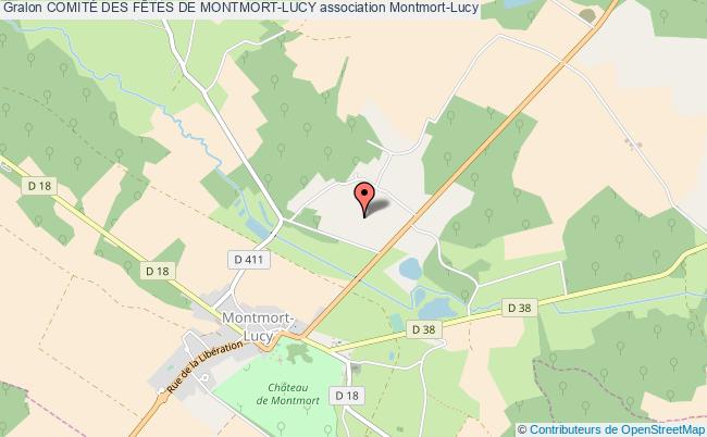 plan association ComitÉ Des FÊtes De Montmort-lucy Montmort-Lucy