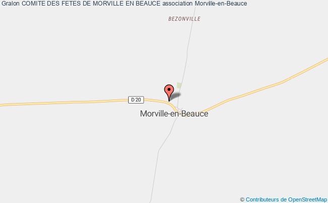 plan association Comite Des Fetes De Morville En Beauce Morville-en-Beauce