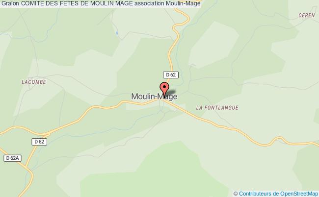 plan association Comite Des Fetes De Moulin Mage Moulin-Mage