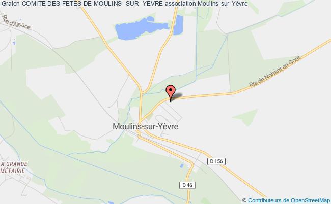 plan association Comite Des Fetes De Moulins- Sur- Yevre Moulins-sur-Yèvre