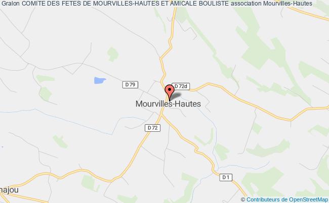 plan association Comite Des Fetes De Mourvilles-hautes Et Amicale Bouliste Mourvilles-Hautes