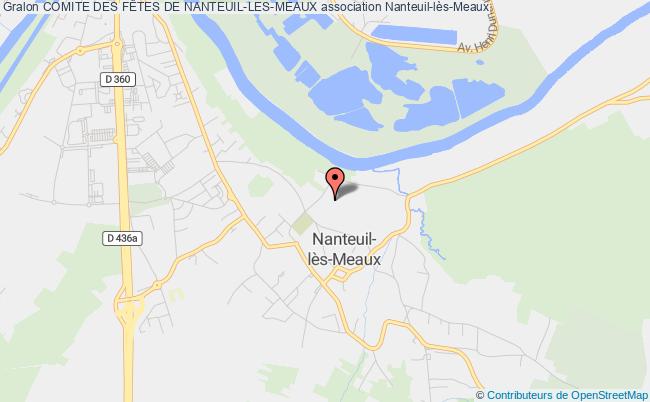 plan association Comite Des FÊtes De Nanteuil-les-meaux Nanteuil-lès-Meaux