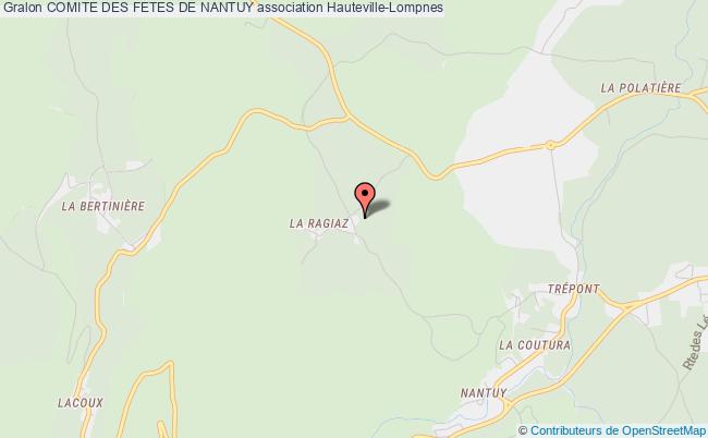 plan association Comite Des Fetes De Nantuy Hauteville-Lompnes