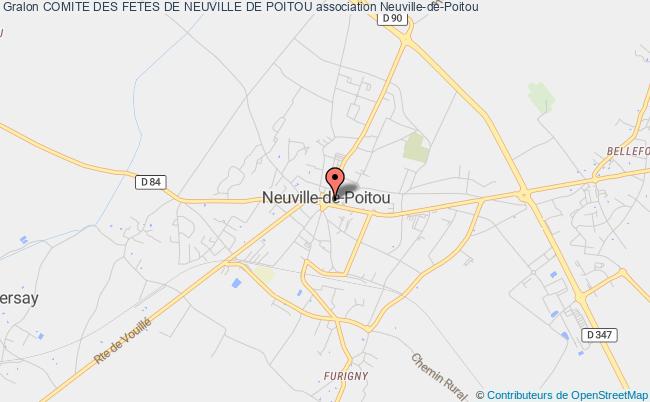 plan association Comite Des Fetes De Neuville De Poitou Neuville-de-Poitou