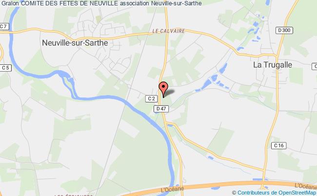 plan association Comite Des Fetes De Neuville Neuville-sur-Sarthe
