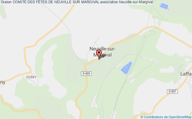 plan association ComitÉ Des FÊtes De Neuville Sur Margival Neuville-sur-Margival