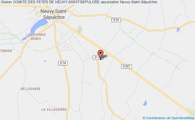 plan association Comite Des Fetes De Neuvy-saint-sepulcre Neuvy-Saint-Sépulchre