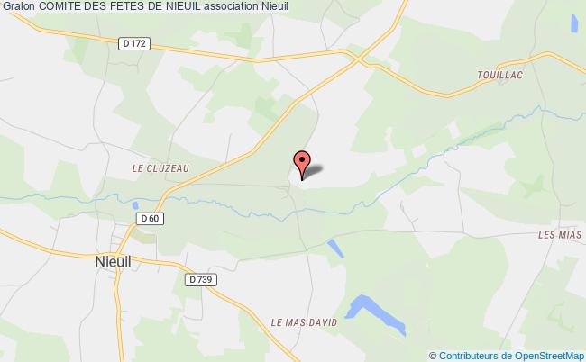 plan association Comite Des Fetes De Nieuil Nieuil