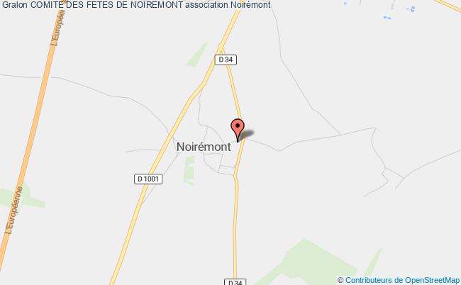 plan association Comite Des Fetes De Noiremont Noirémont