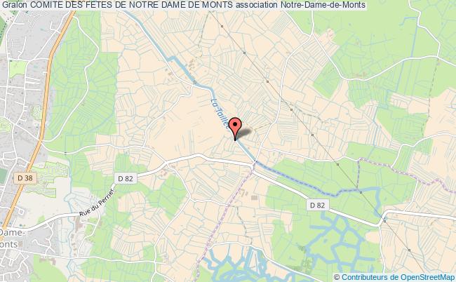 plan association Comite Des Fetes De Notre Dame De Monts Notre-Dame-de-Monts