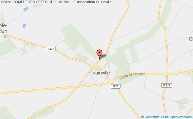 plan association Comite Des Fetes De Ouainville Ouainville