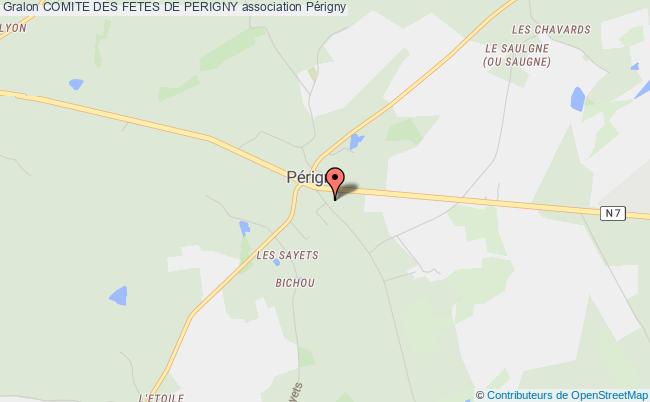 plan association Comite Des Fetes De Perigny Périgny