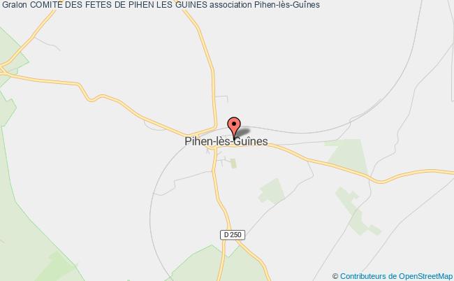 plan association Comite Des Fetes De Pihen Les Guines Pihen-lès-Guînes