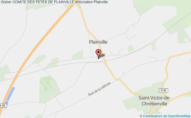 plan association Comite Des Fetes De Plainville Plainville