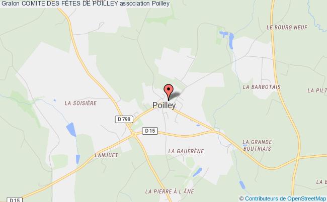 plan association Comite Des FÊtes De Poilley Poilley