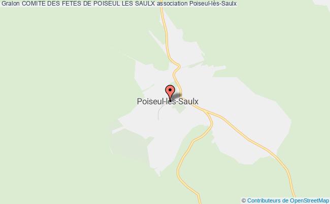 plan association Comite Des Fetes De Poiseul Les Saulx Poiseul-lès-Saulx