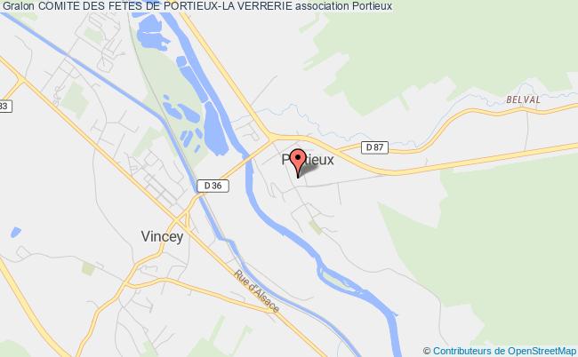 plan association Comite Des Fetes De Portieux-la Verrerie Portieux