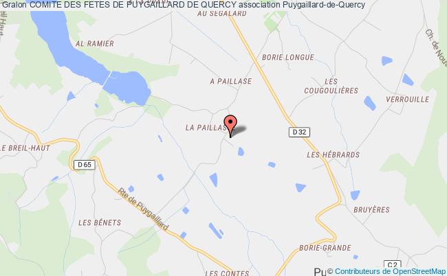plan association Comite Des Fetes De Puygaillard De Quercy Puygaillard-de-Quercy
