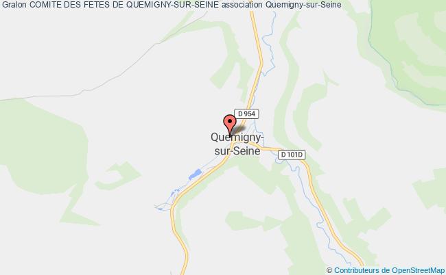 plan association Comite Des Fetes De Quemigny-sur-seine Quemigny-sur-Seine