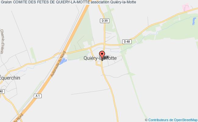 plan association Comite Des Fetes De Quiery-la-motte Quiéry-la-Motte