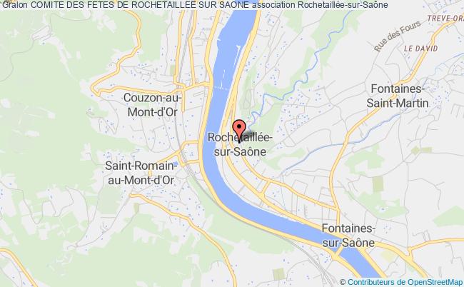 plan association Comite Des Fetes De Rochetaillee Sur Saone Rochetaillée-sur-Saône