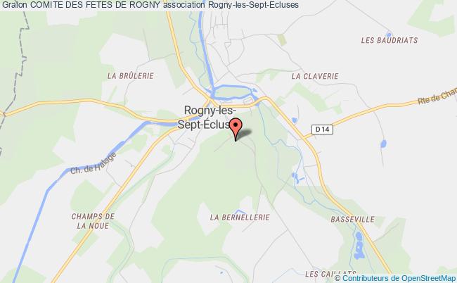 plan association Comite Des Fetes De Rogny Rogny-les-Sept-Écluses