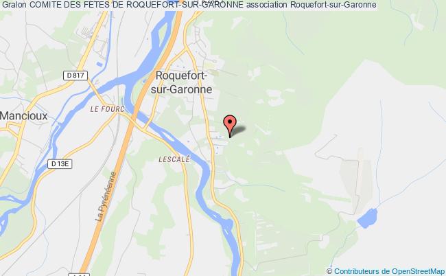 plan association Comite Des Fetes De Roquefort-sur-garonne Roquefort-sur-Garonne