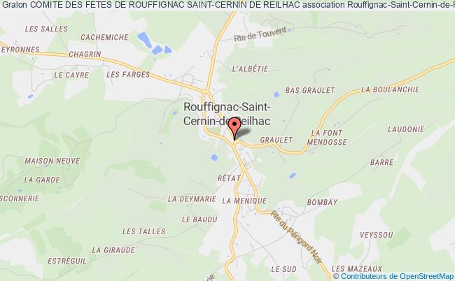 plan association Comite Des Fetes De Rouffignac Saint-cernin De Reilhac Rouffignac-Saint-Cernin-de-Reilhac