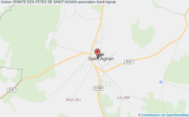 plan association Comite Des Fetes De Saint Agnan Saint-Agnan