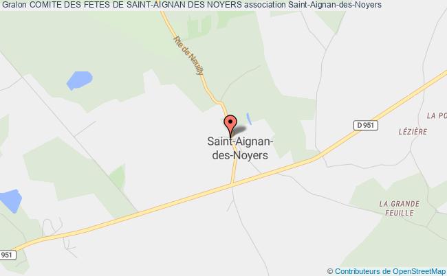 plan association Comite Des Fetes De Saint-aignan Des Noyers Saint-Aignan-des-Noyers
