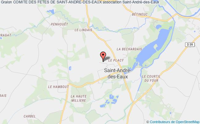 plan association Comite Des Fetes De Saint-andre-des-eaux Saint-André-des-Eaux