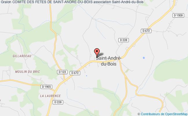 plan association Comite Des Fetes De Saint-andre-du-bois Saint-André-du-Bois