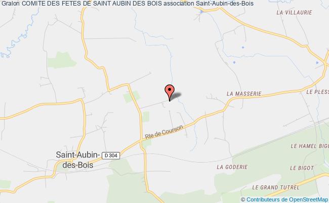 plan association Comite Des Fetes De Saint Aubin Des Bois Saint-Aubin-des-Bois