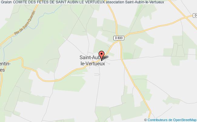 plan association Comite Des Fetes De Saint Aubin Le Vertueux TREIS-SANTS-EN-OUCHE