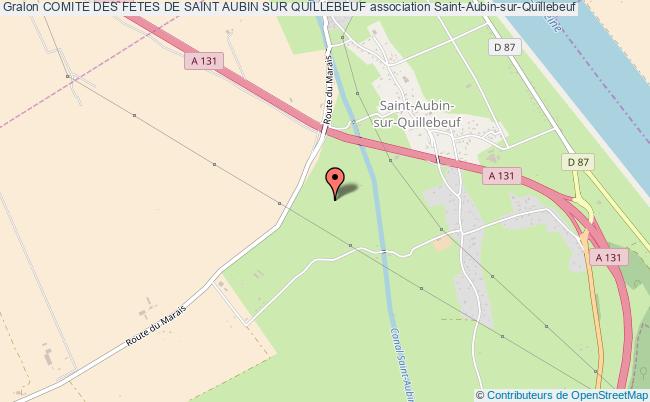 plan association Comite Des Fetes De Saint Aubin Sur Quillebeuf Saint-Aubin-sur-Quillebeuf