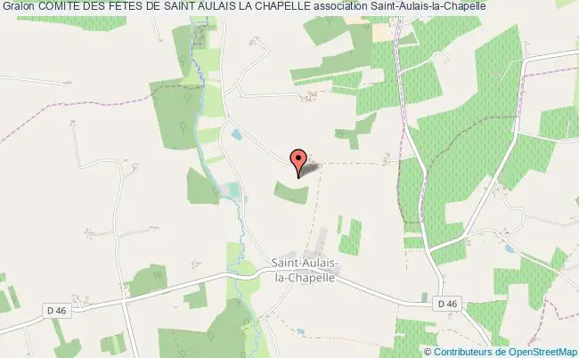 plan association Comite Des Fetes De Saint Aulais La Chapelle Saint-Aulais-la-Chapelle