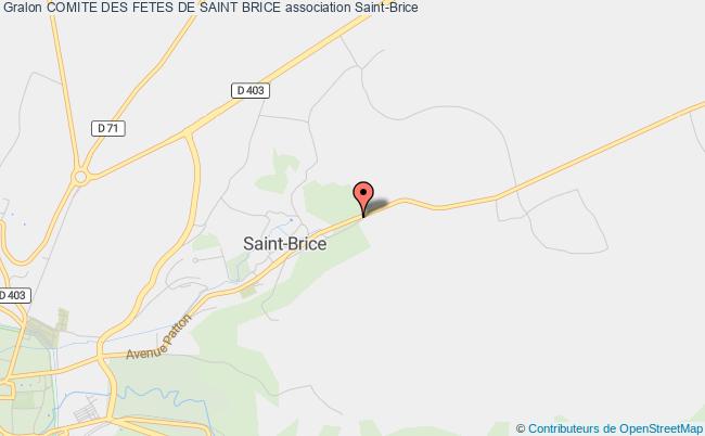plan association Comite Des Fetes De Saint Brice Saint-Brice