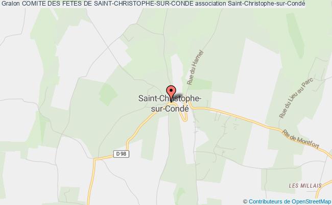 plan association Comite Des Fetes De Saint-christophe-sur-conde Saint-Christophe-sur-Condé