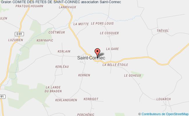 plan association Comite Des Fetes De Saint-connec Saint-Connec