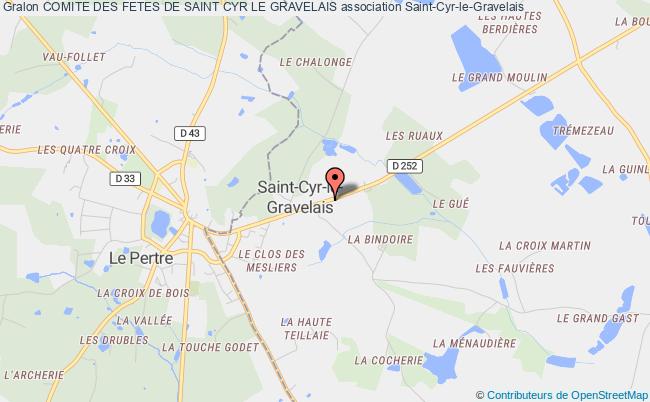 plan association Comite Des Fetes De Saint Cyr Le Gravelais Saint-Cyr-le-Gravelais