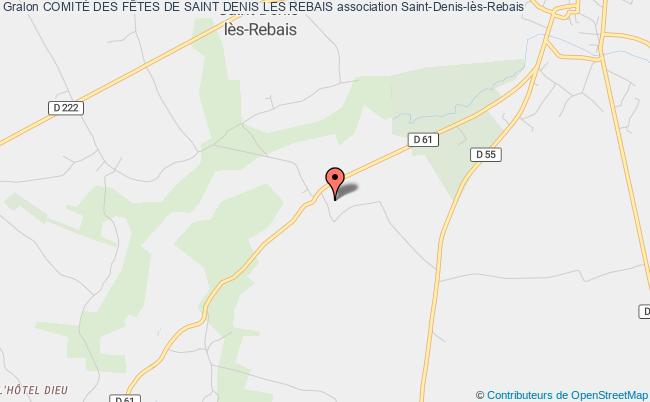 plan association ComitÉ Des FÊtes De Saint Denis Les Rebais Saint-Denis-lès-Rebais