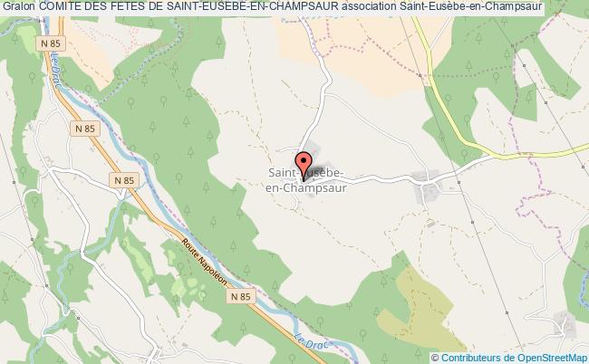 plan association Comite Des Fetes De Saint-eusebe-en-champsaur Saint-Eusèbe-en-Champsaur