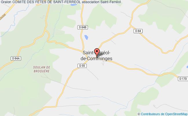plan association Comite Des Fetes De Saint-ferreol Saint-Ferréol