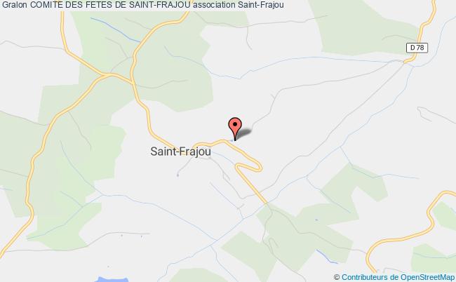plan association Comite Des Fetes De Saint-frajou Saint-Frajou