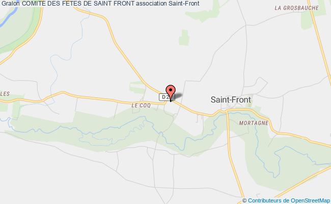 plan association Comite Des Fetes De Saint Front Saint-Front